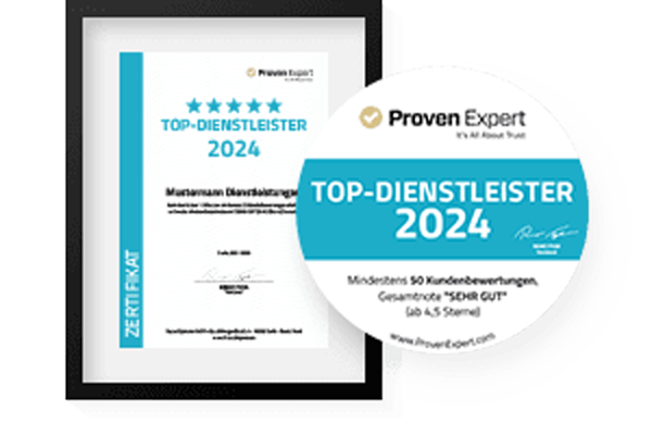 Heinz von Heiden Massivhäuser bei Proven Expert also Top Dienstleister 2024 ausgezeichnet.